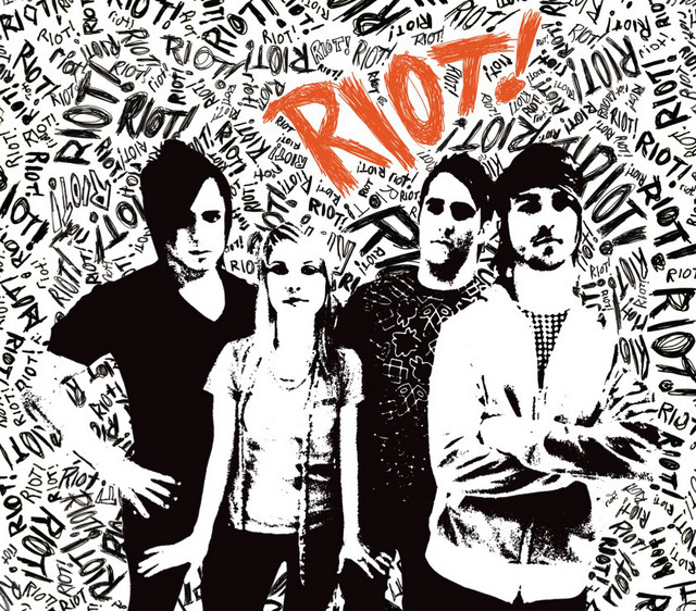 album art for paramore riot album